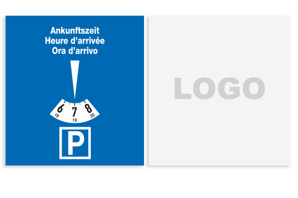 Parkscheiben bedrucken lassen und online bestellen