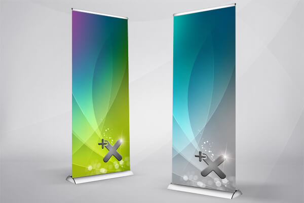 Roll-up Comfort, System inkl. Druck